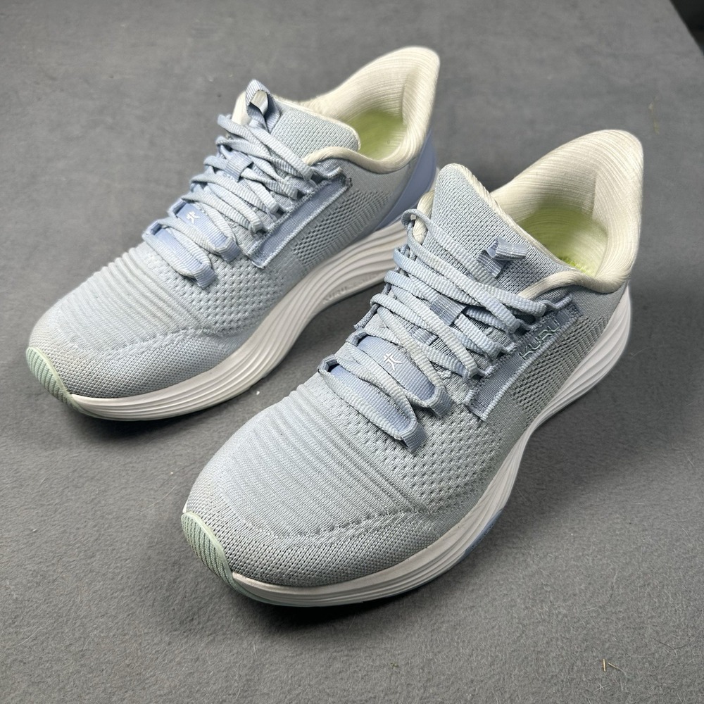 KURU Atom 2 Womens 10 Wide Athletic Running Walking Shoes Blue Cushioned Comfort